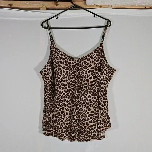 torrid Tops - Torrid Leopold Print Cami Tank Top Size 3